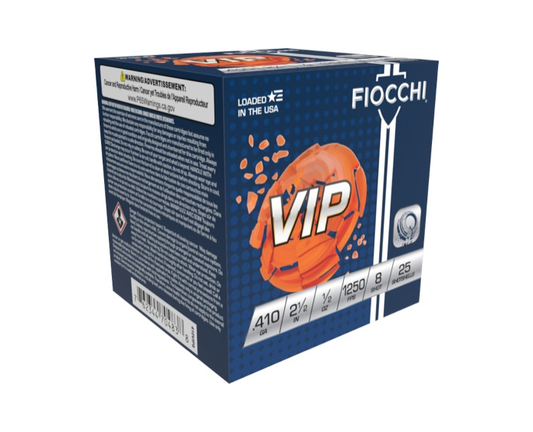 Fiocchi VIP 410 1/2 oz. #8 (1250 fps)