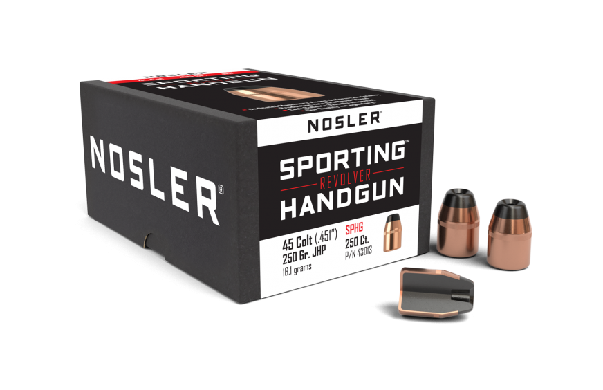 Nosler 45 Cal .452 250gr JHP (100ct)
