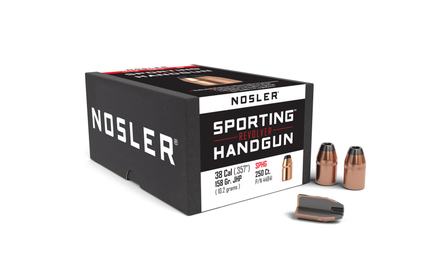Nosler 38 Cal .357 158gr JHP (250ct)