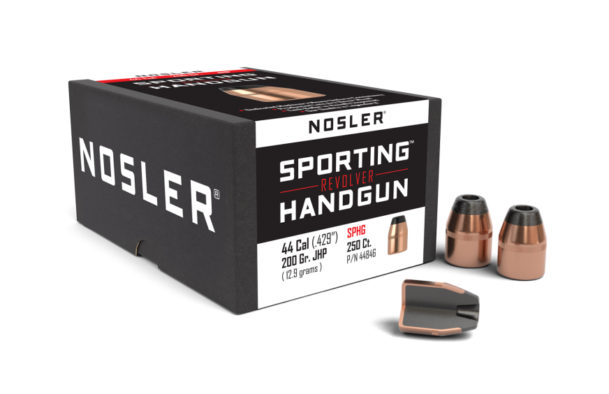Nosler 44 Cal .430 200gr JHP (250ct)