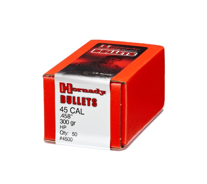 Hornady 45 Cal .458 300gr HP (50ct)