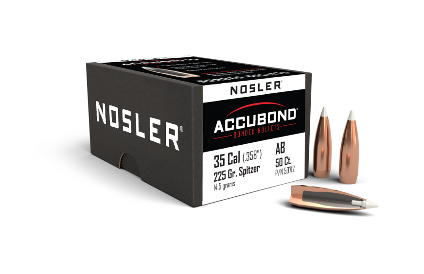 Nosler 35 Cal .358 225gr Accubond (50ct)