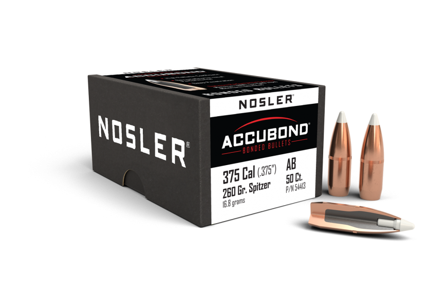 Nosler 375 Cal .375 260gr Accubond (50ct)