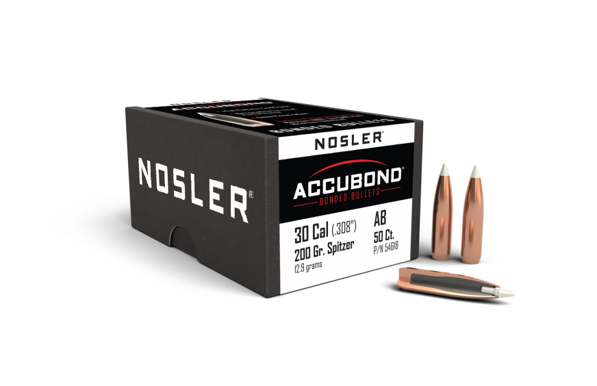 Nosler 30 Cal .308 200gr Accubond (50ct)