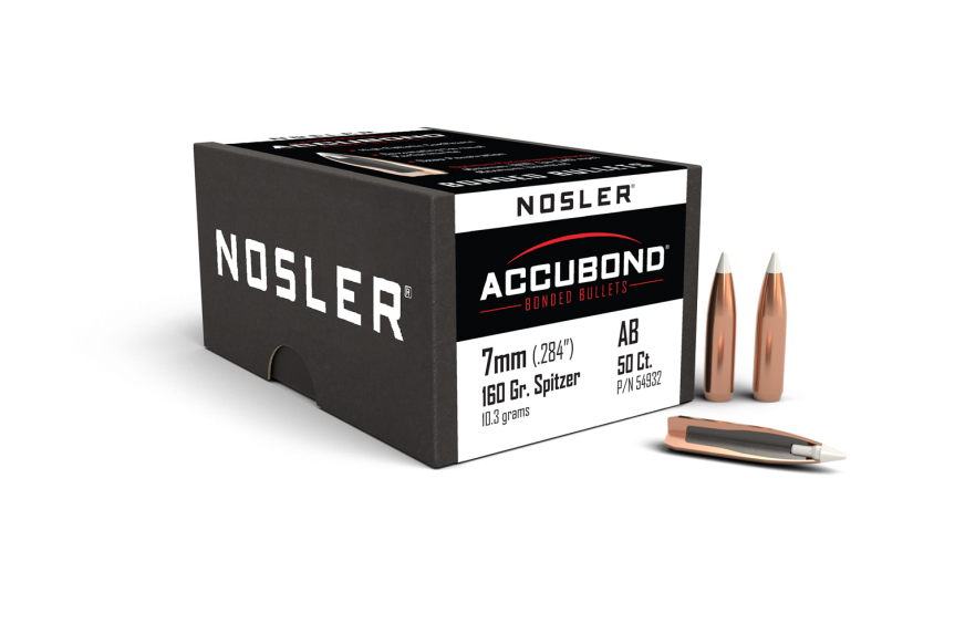 Nosler 7mm .284 160gr Accubond (50ct)