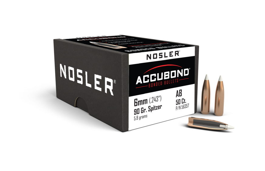 Nosler 6mm .243 90gr Accubond (50ct)