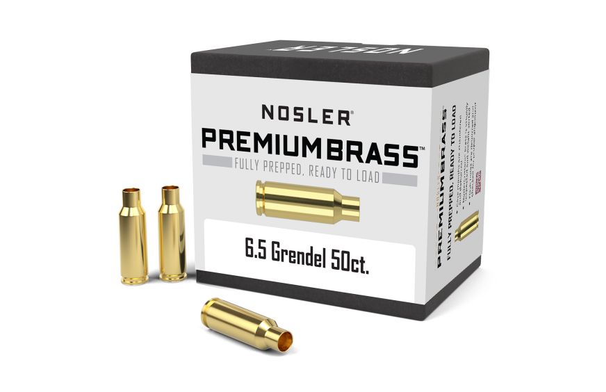 Nosler Custom Brass 6.5 Grendel (50 ct.)