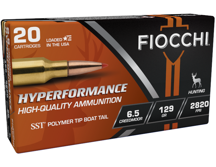 Fiocchi 6.5 Creedmoor 129gr SST