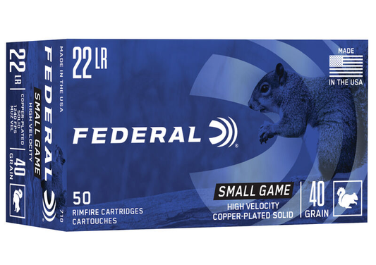 Federal 22 LR Game Shok 40gr CPRN (50 ct.)