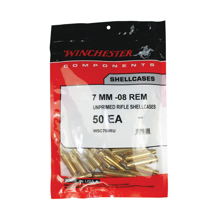 Winchester 7mm-08 Rem Brass (50 ct)