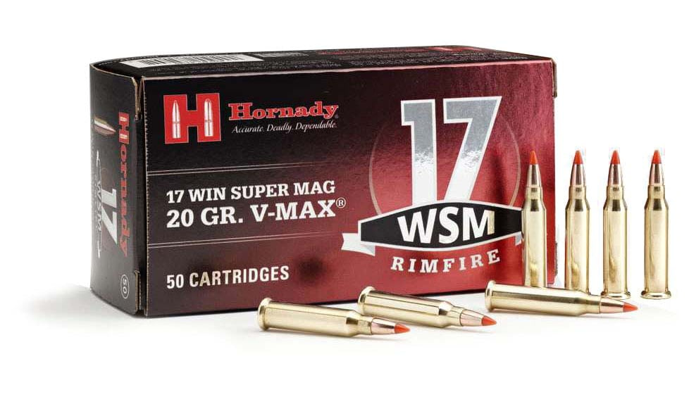 Hornady 17 WSM 20gr V-Max (50 ct)
