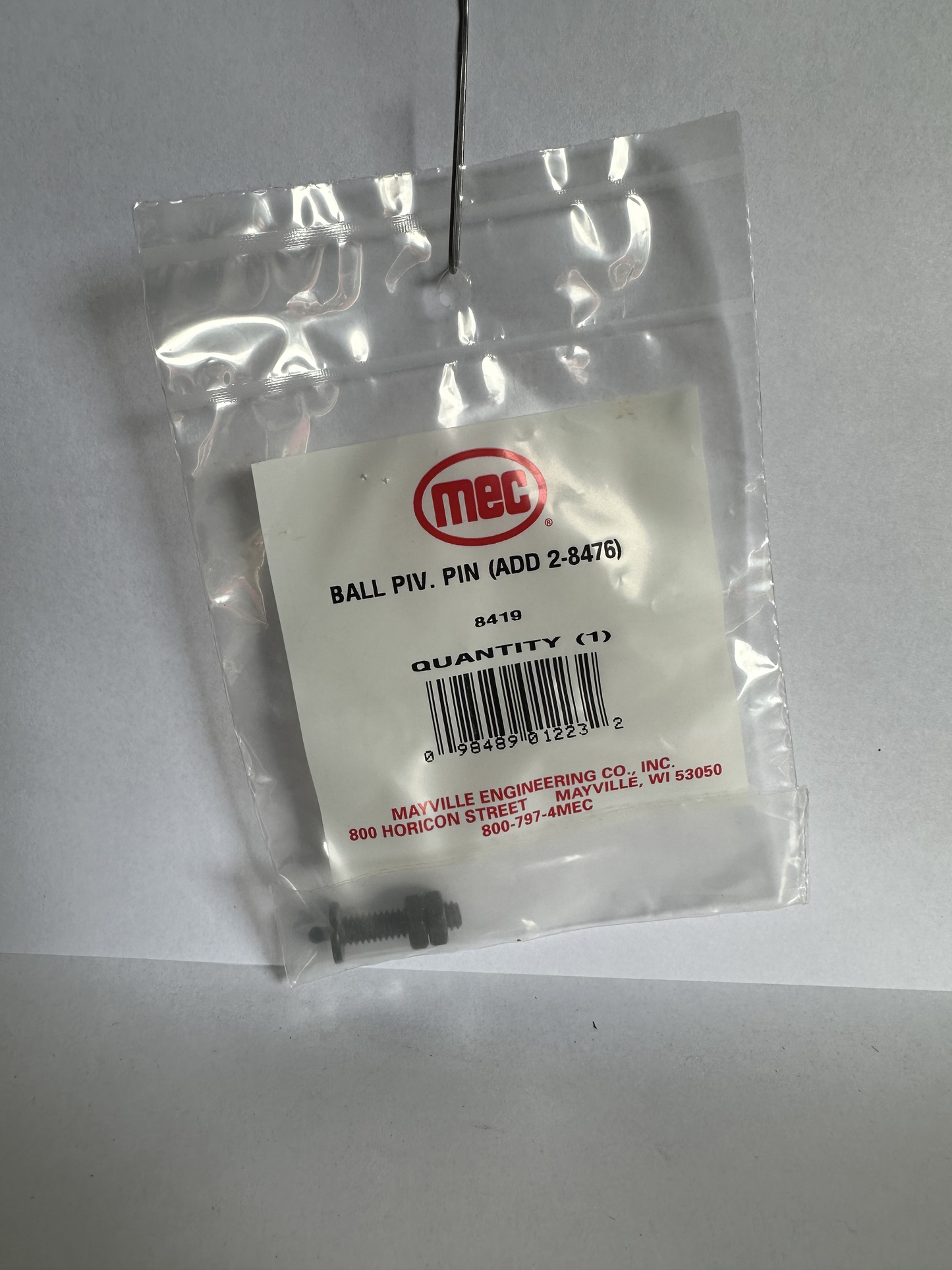 MEC Ball Pivot Pin