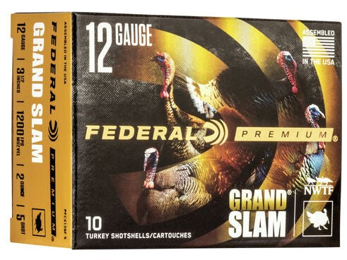 Federal Grand Slam 12ga. 3 1/2" 2 oz. #5 (1200 fps) (10ct)