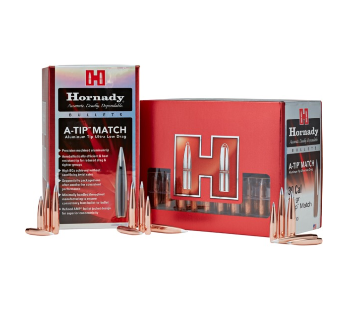 Hornady 22 Cal .224 90gr. A-Tip (100ct)