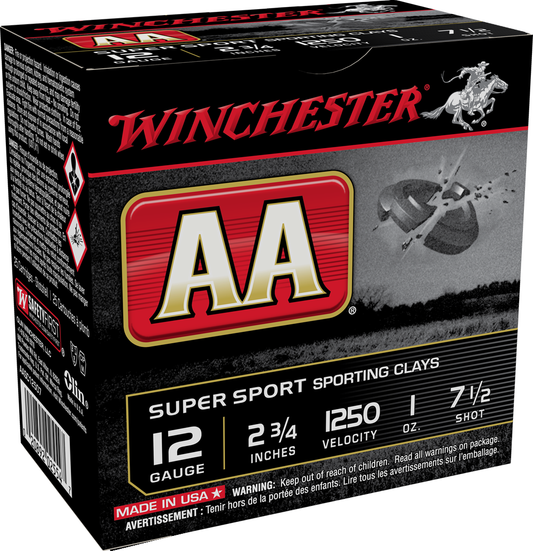 Winchester AA 12ga 1oz. #7.5 (1250 fps)