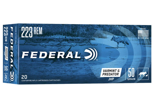 Federal American Eagle 223 Rem 50gr JHP (20ct)