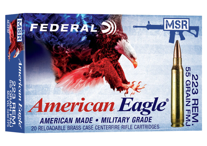 Federal American Eagle 223 55gr FMJ (20ct)