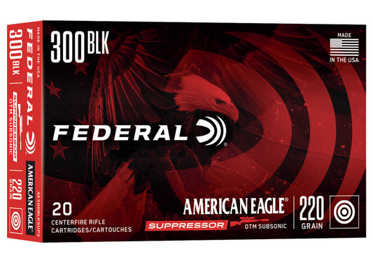 Federal American Eagle 300 Blackout 220gr OTM (20ct)