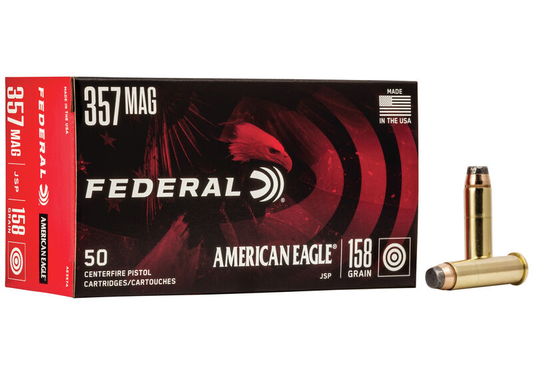 Federal American Eagle 357 Mag 158gr JSP (50ct)
