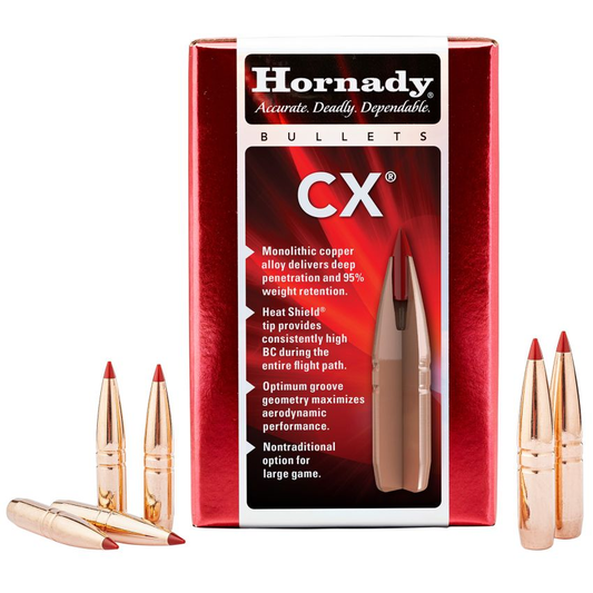 Hornady 6mm .243 90gr CX (1-8") (50ct)