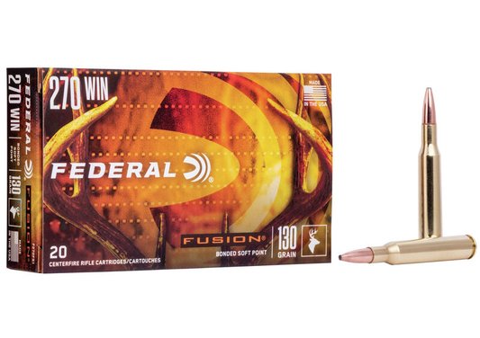 Federal 270 Win 130gr Fusion (20ct)