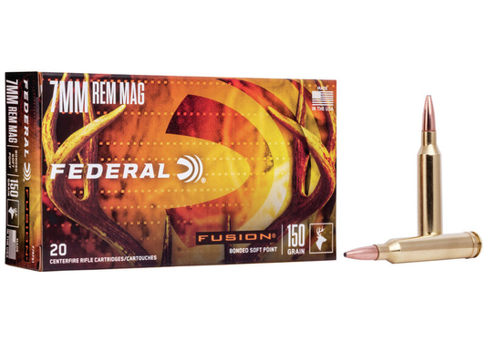Federal 7mm Rem Mag 150gr Fusion (20ct)