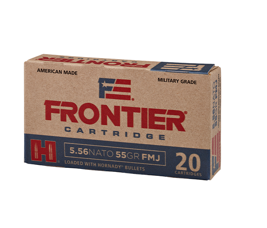 Hornady Frontier 5.56 55gr. FMJ (20 ct)