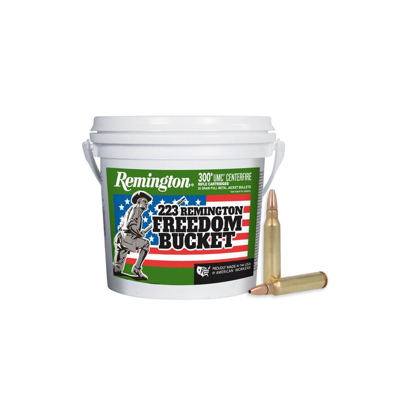 Remington 223 Rem 55gr FMJ (300ct Bucket)