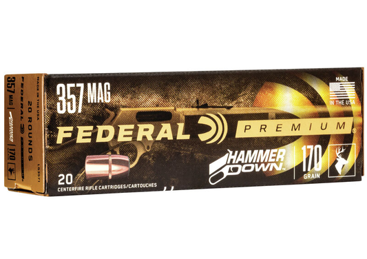 Federal 357 Mag 170gr Hammerdown (20ct)