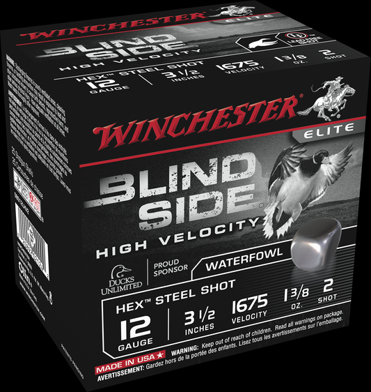 Winchester Blind Side 12ga 3-1/2" 1-3/8oz #2 (1675fps)