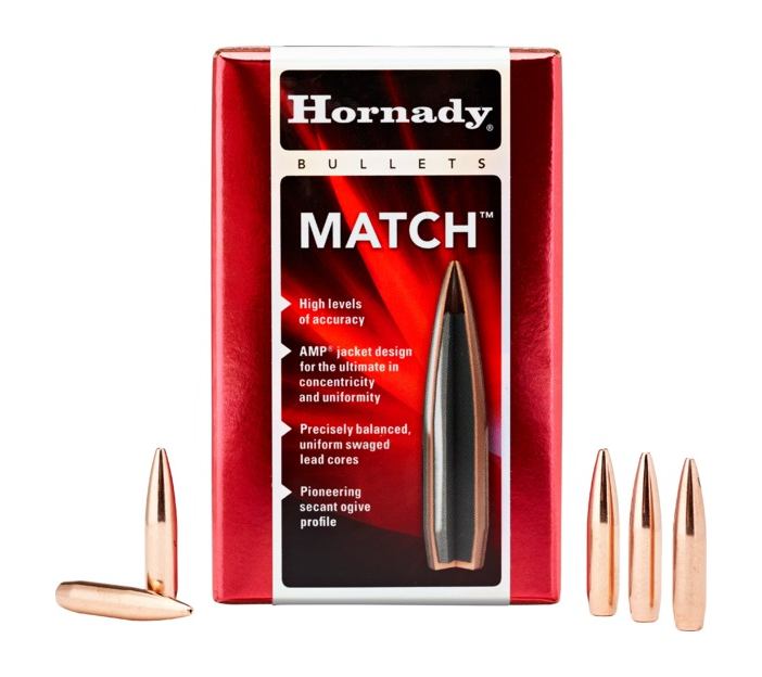 Hornady 22 Cal .224 75gr BTHP (600ct)