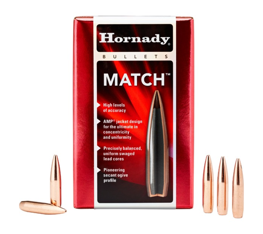 Hornady 6mm .243 87gr BTHP (100ct)