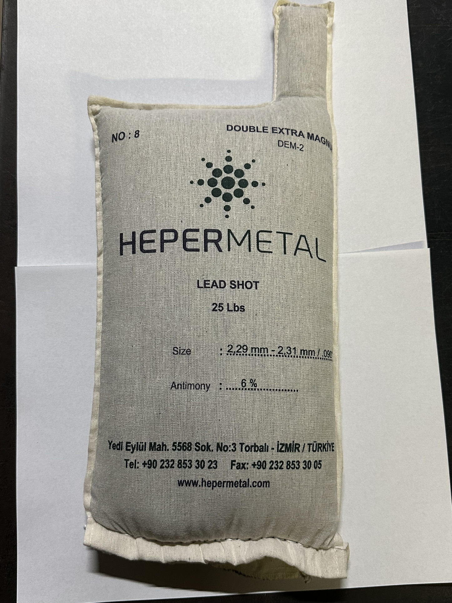 Heper Magnum #8 (6% Antimony)