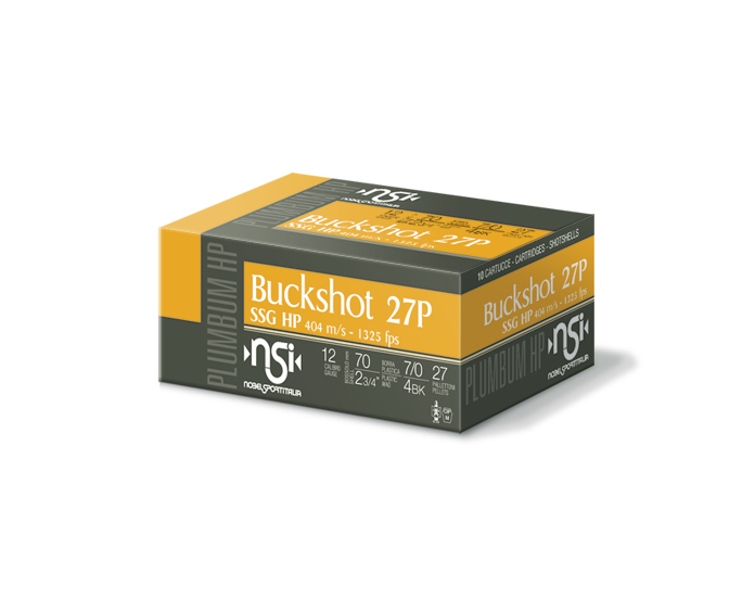 Nobel Sport 12ga 9 Pellet 00Buck (1200 fps) (10ct)