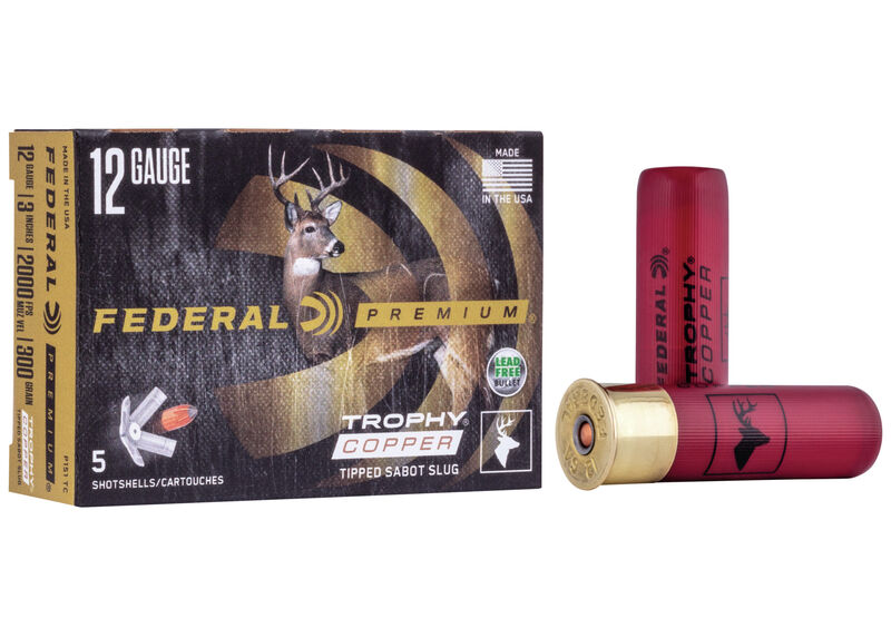 Federal Trophy Copper Sabot Slug 12ga. 3" 300 gr. (2000 fps) (5ct)