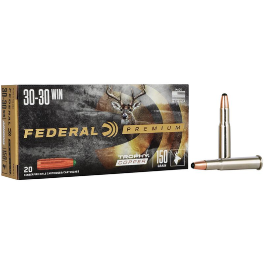 Federal 30-30 Win 150gr Trophy Copper (20ct)