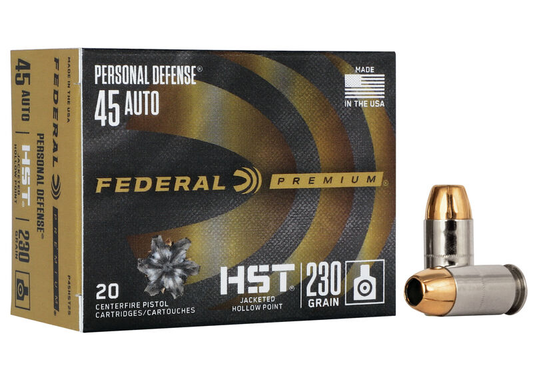 Federal 45 Auto 230gr HST JHP (20ct)