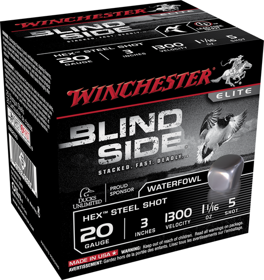 Winchester Blind Side 20ga 3" 1-1/16oz #5 (1300fps)