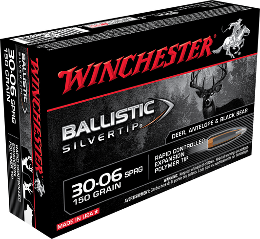 Winchester 30-06 150gr Ballistic Silvertip (20ct)