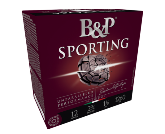 B&P Sporting Clay Fiber Wad 12 ga. 1 oz. #8 (1200fps)