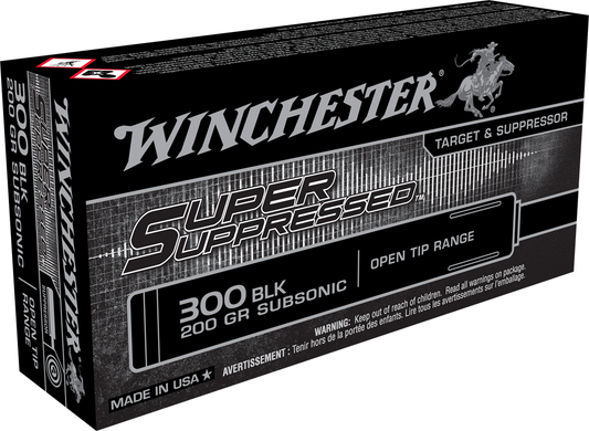 Winchester 300 Blackout 200gr. Super Suppressed (20ct)