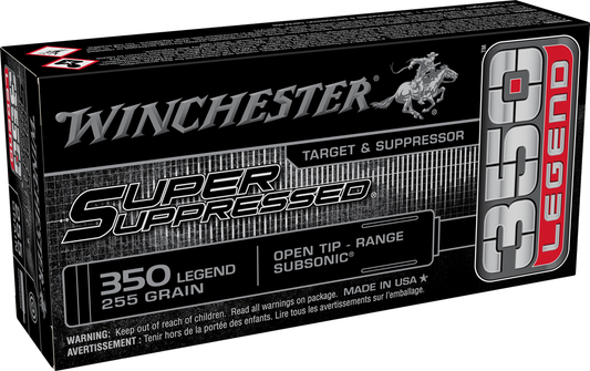Winchester 350 Legend 265gr Super Suppressed (20ct)