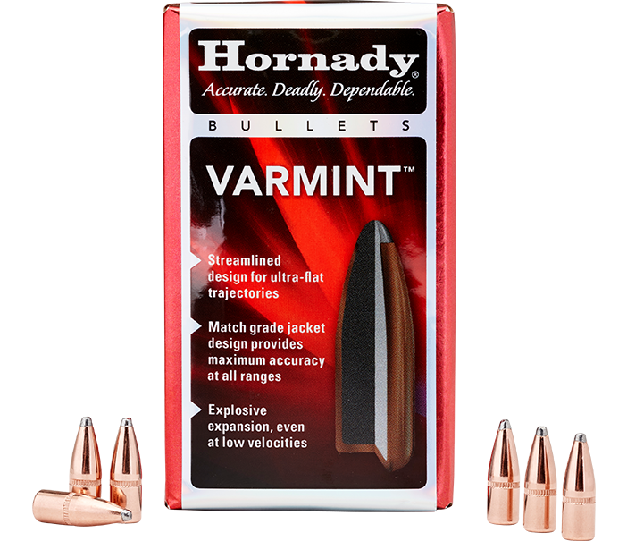 Hornady 22 Cal .224 50gr SP (100ct)