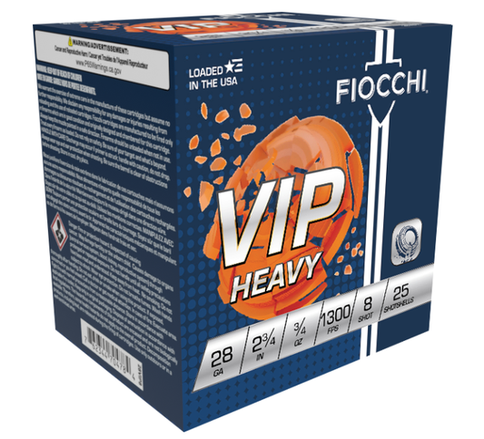 Fiocchi VIP Heavy 28ga. 3/4 oz. #7.5 (1300 fps)