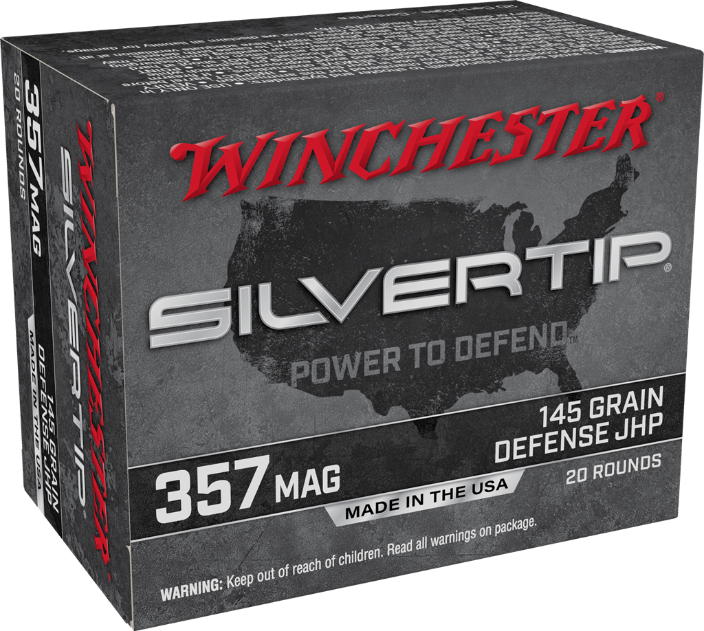 Winchester 357 Mag 145gr Silvertip HP (20ct)