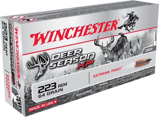 Winchester 223 Rem 64gr. Deer Season XP (20ct)