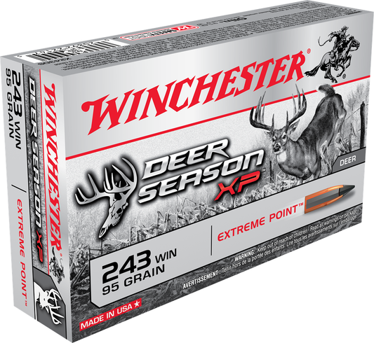 Winchester 243 Win 95gr. Deer Season XP (20ct)