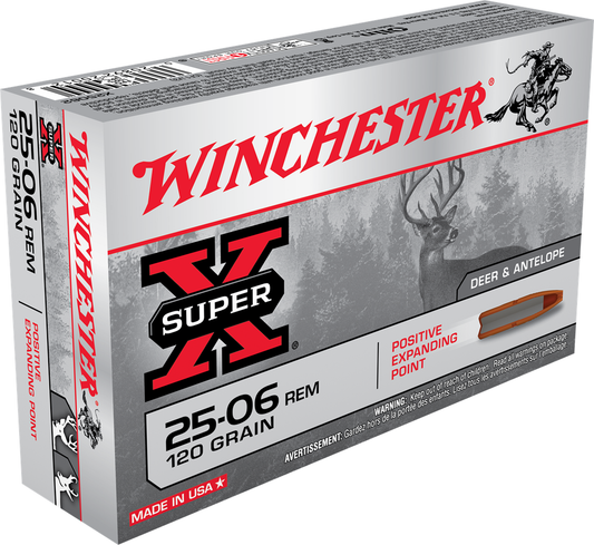 Winchester 25-06 Rem. 120gr. Positive Expanding Point (20ct)