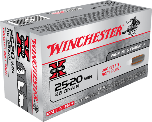 Winchester 25-20 Win 86gr. Soft Point (20ct)
