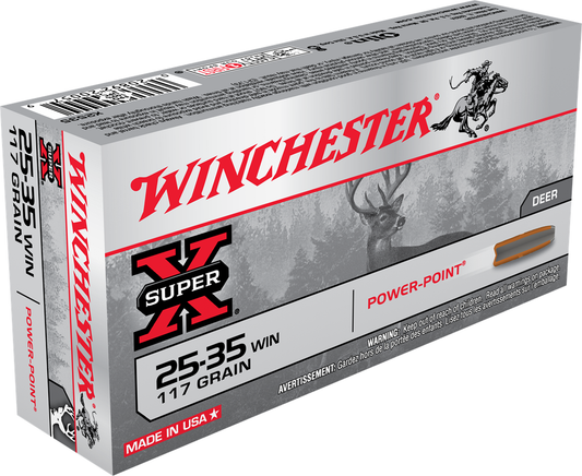 Winchester 25-35 Win 117gr. Power Point (20ct)